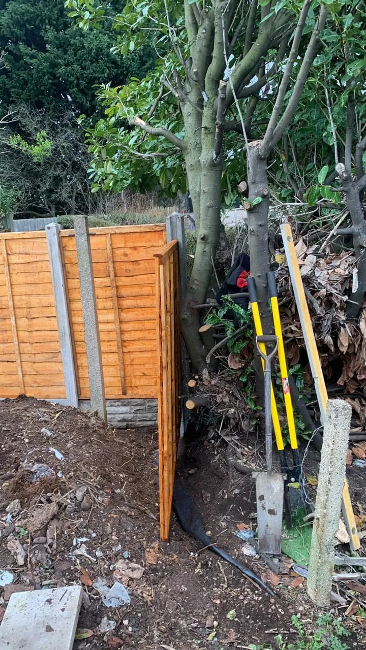 Recent gardening or tree work completed by Chris Gardening Services in Birmingham